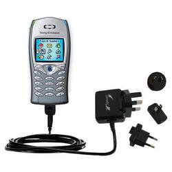 Gomadic International Wall / AC Charger for the Sony Ericsson T68i - Brand w/ TipExchange Technology
