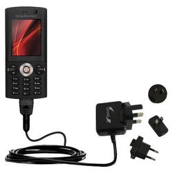 Gomadic International Wall / AC Charger for the Sony Ericsson k630i - Brand w/ TipExchange Technolog
