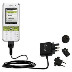 Gomadic International Wall / AC Charger for the Sony Ericsson k660i - Brand w/ TipExchange Technolog