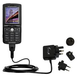 Gomadic International Wall / AC Charger for the Sony Ericsson k750c - Brand w/ TipExchange Technolog