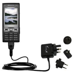 Gomadic International Wall / AC Charger for the Sony Ericsson k790a - Brand w/ TipExchange Technolog