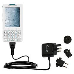 Gomadic International Wall / AC Charger for the Sony Ericsson m608c - Brand w/ TipExchange Technolog