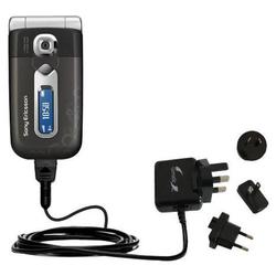 Gomadic International Wall / AC Charger for the Sony Ericsson z558c - Brand w/ TipExchange Technolog