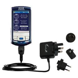 Gomadic International Wall / AC Charger for the Sprint IP-830w - Brand w/ TipExchange Technology