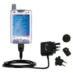 Gomadic International Wall / AC Charger for the T-Mobile iPAQ h6315 - Brand w/ TipExchange Technolog