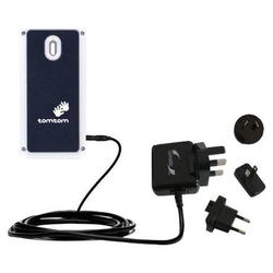 Gomadic International Wall / AC Charger for the TomTom Mobile 5 - Brand w/ TipExchange Technology
