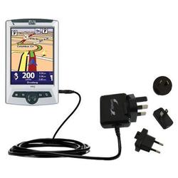 Gomadic International Wall / AC Charger for the TomTom Navigator 5 - Brand w/ TipExchange Technology