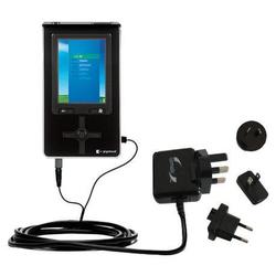 Gomadic International Wall / AC Charger for the Toshiba Gigabeat S MES60VK - Brand w/ TipExchange Te