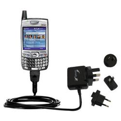 Gomadic International Wall / AC Charger for the Verizon Treo 700w - Brand w/ TipExchange Technology