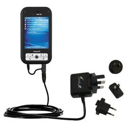 Gomadic International Wall / AC Charger for the Verizon XV6700 - Brand w/ TipExchange Technology