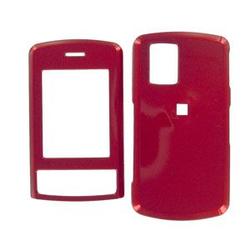 Wireless Emporium, Inc. LG Shine CU720 Red Snap-On Protector Case Faceplate
