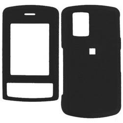 Wireless Emporium, Inc. LG Shine CU720 Rubberized Protector Case w/Clip (Black)