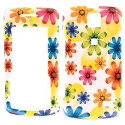 Wireless Emporium, Inc. LG Venus VX8800 Colorful Daisies Snap-On Protector Case Faceplate