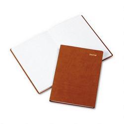 Daytimer/Acco Brands Inc. Leatherlike Journal, 5 1/2 x 7 3/4, Camel