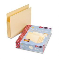 Esselte Pendaflex Corp. Manila Convertible End Tab File Pockets, Letter, 5 1/4 Expansion, 10/Box