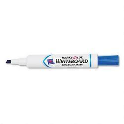 Avery-Dennison Marks A Lot® Chisel Tip Whiteboard Marker, Blue Ink