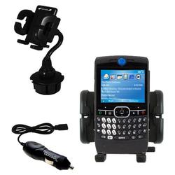 Gomadic Motorola Q Pro Auto Cup Holder with Car Charger - Uses TipExchange