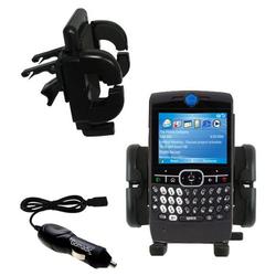 Gomadic Motorola Q Pro Auto Vent Holder with Car Charger - Uses TipExchange