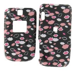 Wireless Emporium, Inc. Nokia 6085/6086 Pink Lips Snap-On Protector Case Faceplate