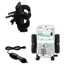 Gomadic PalmOne Palm Treo 800p Auto Vent Holder with Car Charger - Uses TipExchange