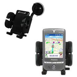 Gomadic Pharos GPS 525 Car Windshield Holder - Brand