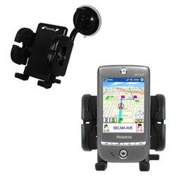Gomadic Pharos GPS 525E Car Windshield Holder - Brand