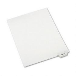 Avery-Dennison Preprinted Legal Bottom Tab Dividers, Tab Title Exhibit O, Letter Size, 25/Pack