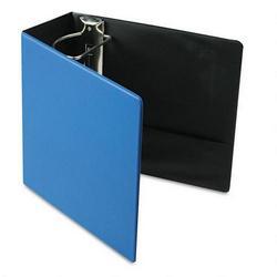 Cardinal Brands Inc. Recycled Easy Open® D Ring Binder with Finger Slot, 5 Capacity, Medium Blue