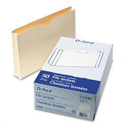 Esselte Pendaflex Corp. Recycled Manila File Jackets, Double Ply Tab, 2 Expansion, Legal, 50/Box