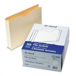 Esselte Pendaflex Corp. Recycled Manila File Jackets, Double Ply Tab, 2 Expansion, Letter, 50/Box