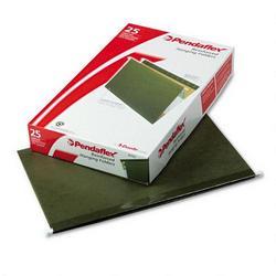 Esselte Pendaflex Corp. Reinforced Hanging File Folders, No Tab, Legal, Standard Green, 25/Box