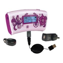 Gomadic Retractable USB Hot Sync Compact Kit with Car & Wall Charger for the Nickelodean Spongebob Squarepan (BCK-1910-21)