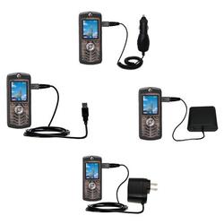 Gomadic Road Warrior Kit for the Motorola SLVR includes a Car & Wall Charger AND USB cable AND Battery Exten