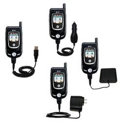 Gomadic Road Warrior Kit for the Motorola V557 includes a Car & Wall Charger AND USB cable AND Battery Exten