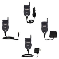 Gomadic Road Warrior Kit for the Motorola ic502 includes a Car & Wall Charger AND USB cable AND Battery Exte
