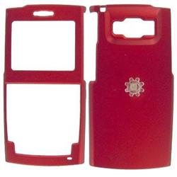 Wireless Emporium, Inc. Samsung Ace SPH-I325 Rubberized Red Snap-On Protector Case w/Clip