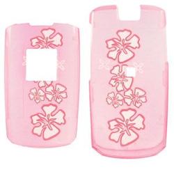 Wireless Emporium, Inc. Samsung SLM SGH-A747 Trans. Pink Hawaii Snap-On Protector Case Faceplate