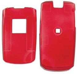 Wireless Emporium, Inc. Samsung SLM SGH-A747 Trans. Red Snap-On Protector Case Faceplate