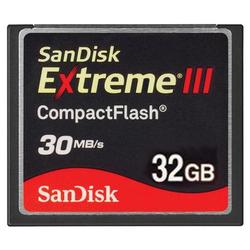 SanDisk 32GB Extreme III CompactFlash Card - 32 GB