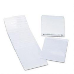 C-Line Products, Inc. Shop Ticket Holders with Self Adhesive Back for 9 x 12 Insert, Clear, 50/Box