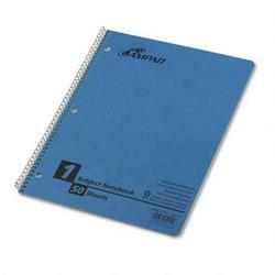 Ampad/Divi Of American Pd & Ppr Single Subject Notebook, Wirelock, 11 x 8 1/2, College Rule, 50 Sheets