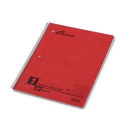 Ampad/Divi Of American Pd & Ppr Single Subject Notebook, Wirelock, 11 x 8 1/2, College Rule, 80 Sheets
