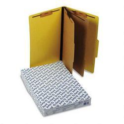 Esselte Pendaflex Corp. Six Section PressGuard® Classification Folders, Legal Size, Yellow, 10/Box