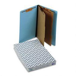 Esselte Pendaflex Corp. Six Section Pressboard End Tab Classification Folders, Legal, Blue, 10/Box (ESS23315)