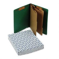 Esselte Pendaflex Corp. Six Section Pressboard End Tab Classification Folders, Letter, Green, 10/Box (ESS23218)