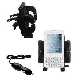 Gomadic Sony Ericsson m608c Auto Vent Holder with Car Charger - Uses TipExchange