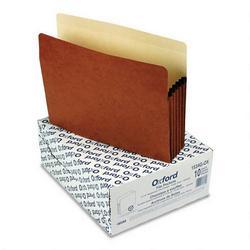 Esselte Pendaflex Corp. Standard Red Fiber Recyc. File Pockets, Letter Size, 5 1/4 Exp., 10/Box