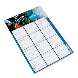 At-A-Glance Successories® Reversible/Erasable Yearly Wall Calendar, 24 x 36, Four Color