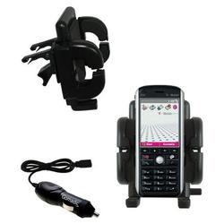Gomadic T-Mobile SDA Auto Vent Holder with Car Charger - Uses TipExchange