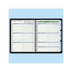 At-A-Glance The Weekly Action Planner®, Hourly, To Do/Info Sections, 6 7/8 x 8 3/4, Black